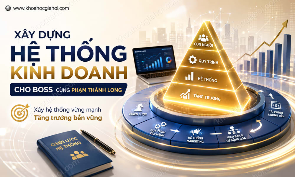 Xây Dựng Hệ Thống Kinh Doanh Cho Boss Cùng Phạm Thành Long