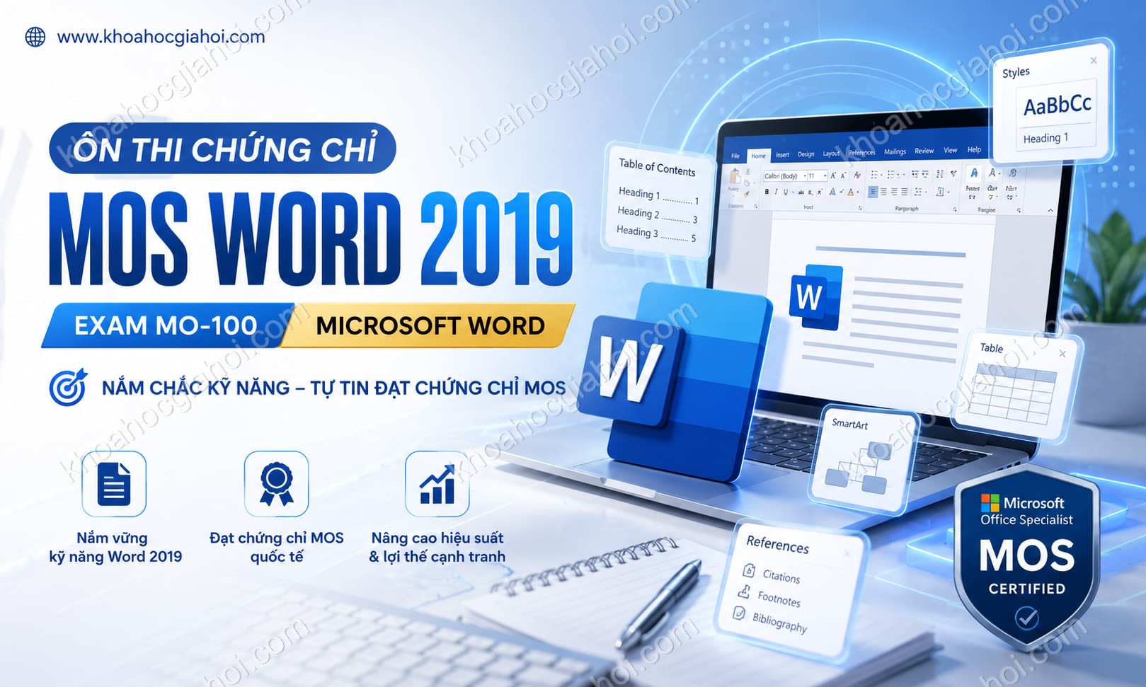 Khóa Học Ôn Thi Chứng Chỉ Mos Word 2019 – Exam Mo-100 Microsoft Word – Ts. Đặng Xuân Thọ Khóa Học Ôn Thi Chứng Chỉ Mos Word 2019 – Exam Mo-100 Microsoft Word – Ts. Đặng Xuân Thọ