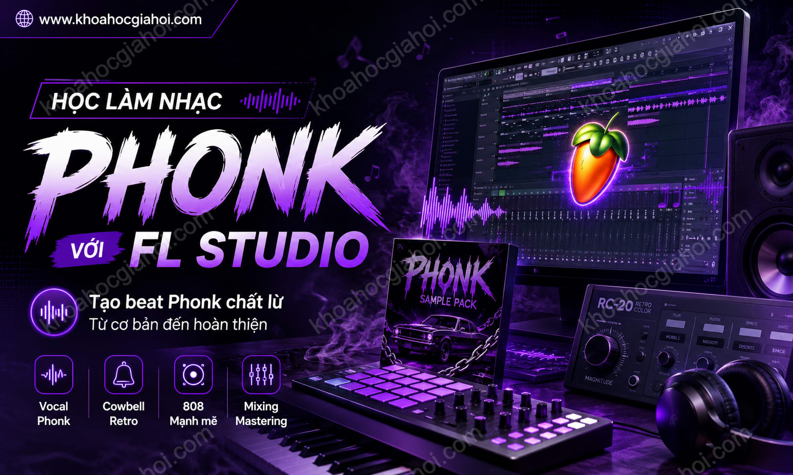Học Làm Nhạc Phonk Với FL Studio Học Làm Nhạc Phonk Với FL Studio