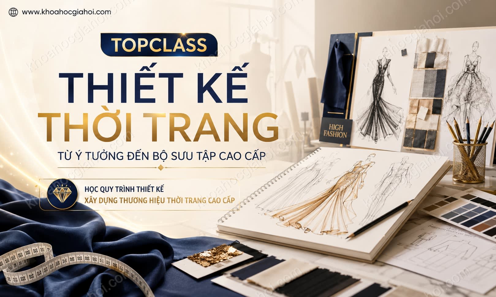 Khóa Học Topclass Hướng Dẫn Thiết Kế Thời Trang Khóa Học Topclass Hướng Dẫn Thiết Kế Thời Trang