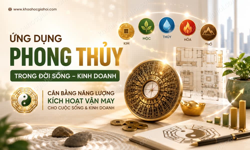 Khóa Học Ứng Dụng Phong Thủy Trong Đời Sống – Kinh Doanh
