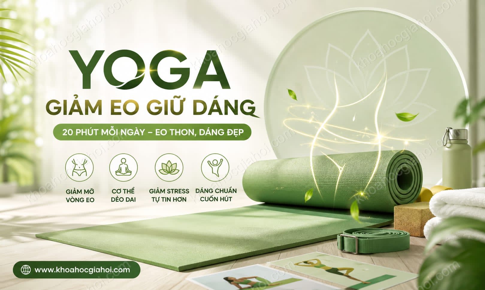 Khóa Học Yoga Giảm Eo Giữ Dáng