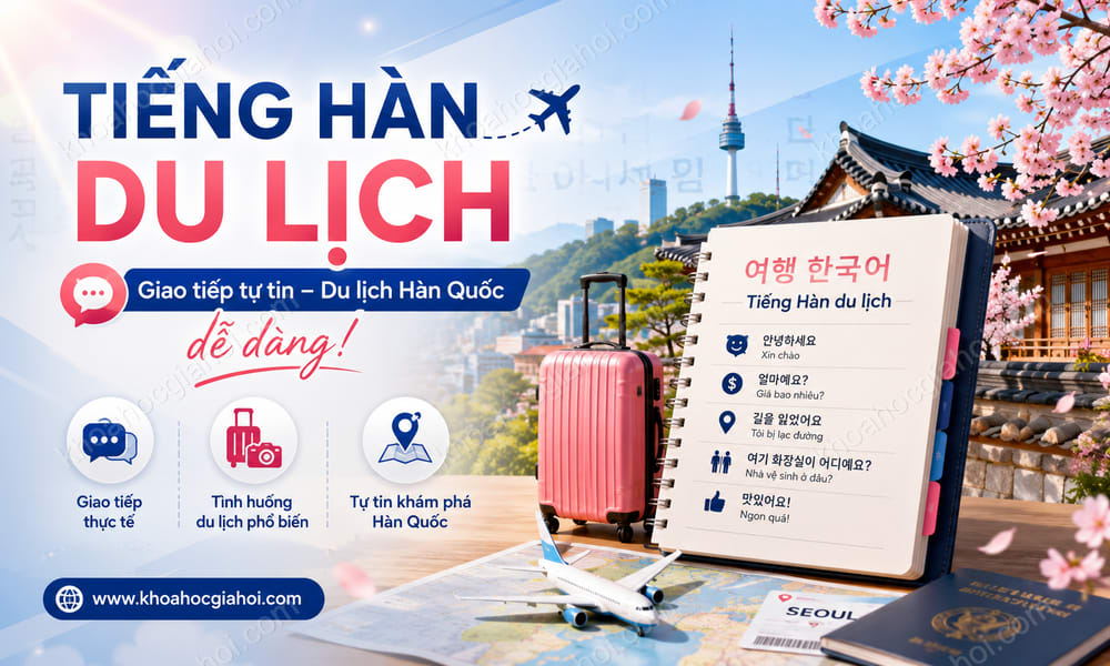 Khóa Học Tiếng Hàn Du Lịch