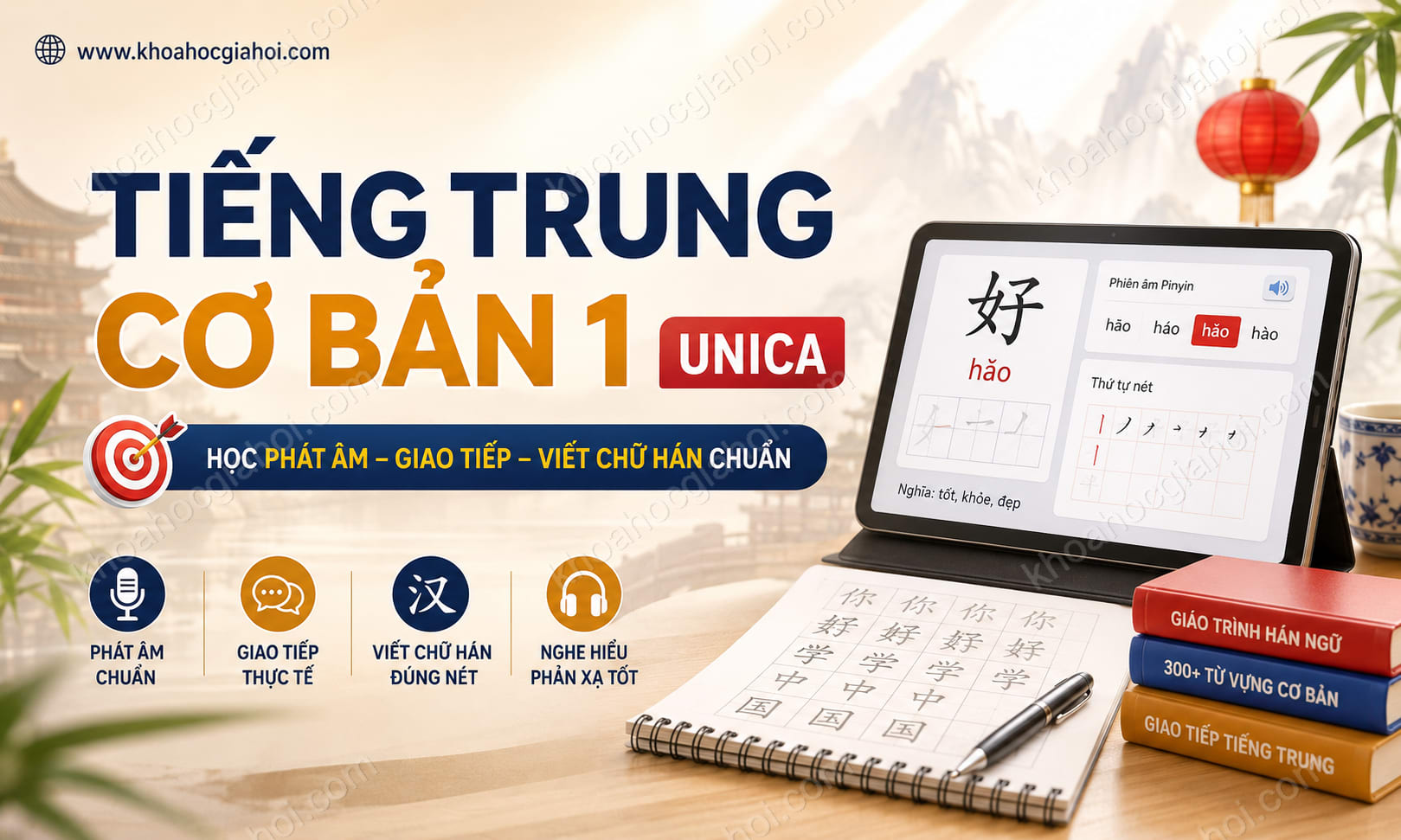 Tiếng Trung Cơ Bản 1 Unica