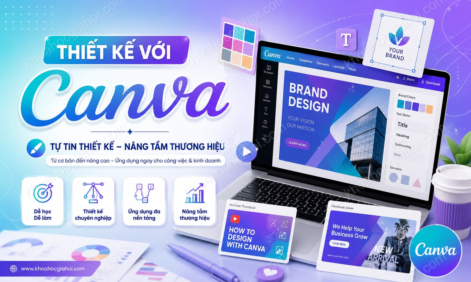 Khóa Học Thiết Kế Với Canva Khóa Học Thiết Kế Với Canva