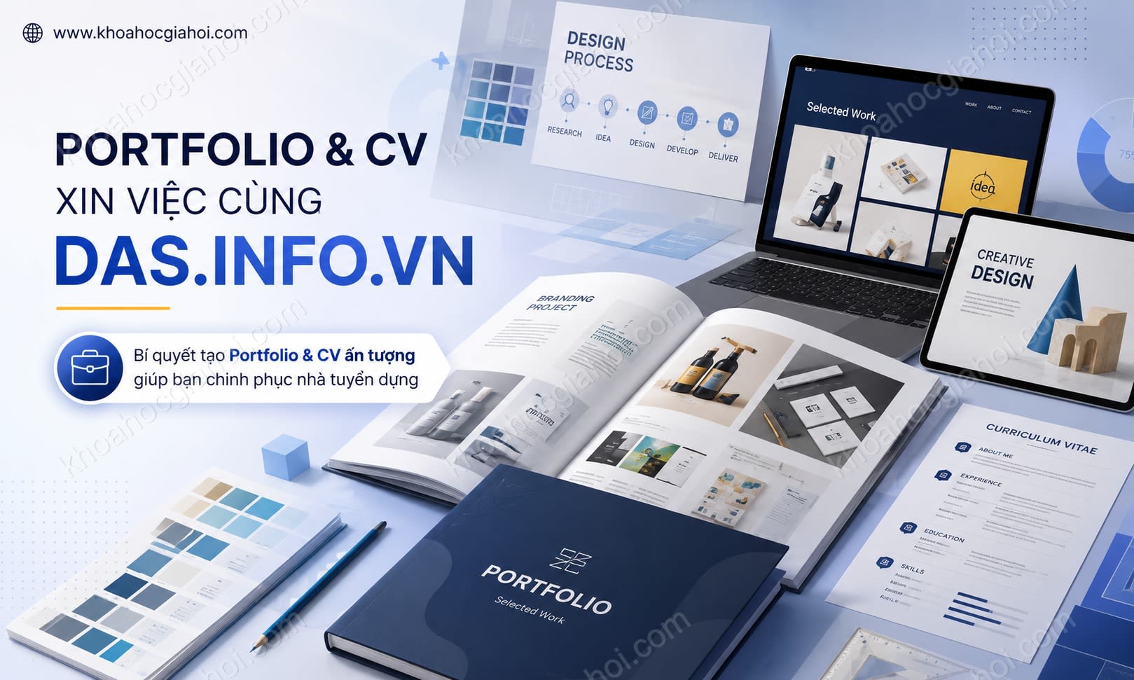 Khóa Học Portfolio & Cv Xin Việc Cùng DAS.info.vn