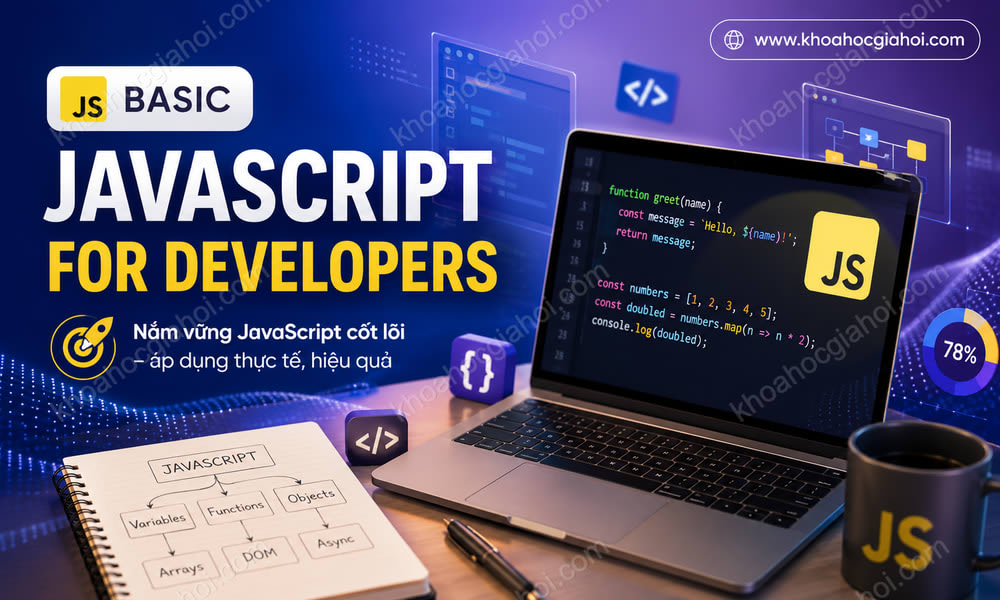 Khóa Học Basic Javascript For Developers