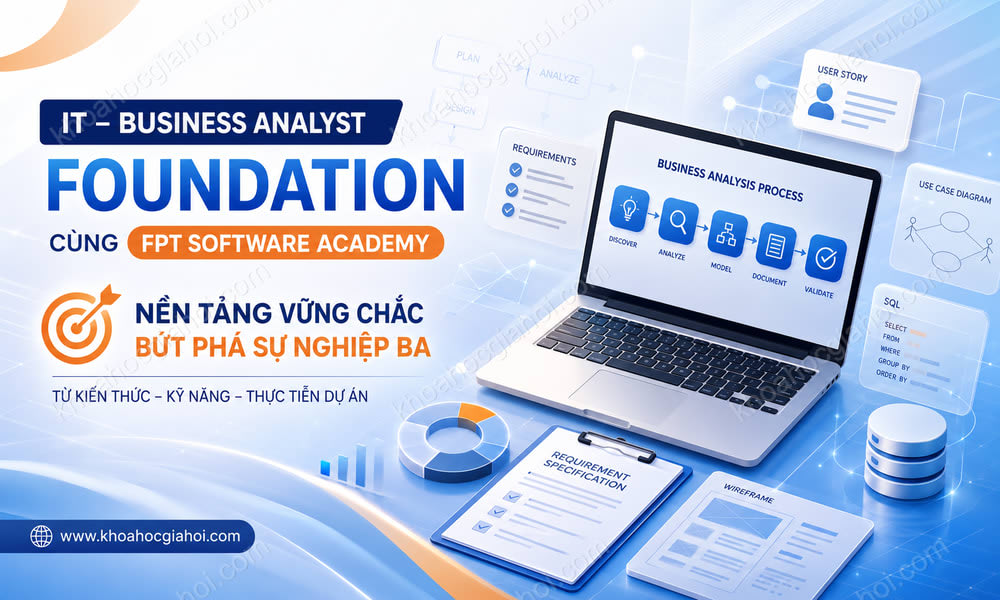 Khóa Học IT – Business Analyst Foundation Cùng Fpt Software Academy