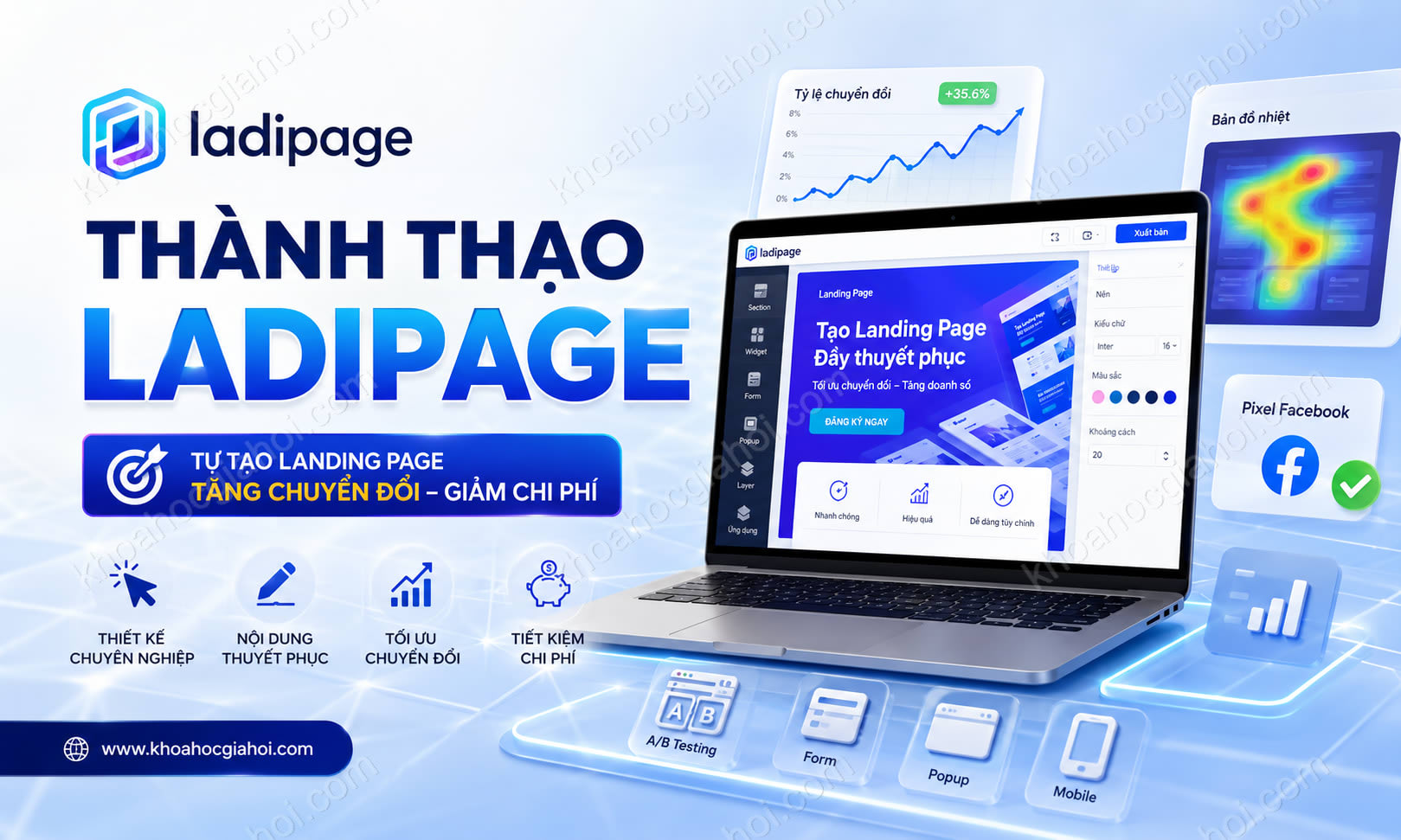 Khóa Học Thành Thạo Ladipage (Ladipage Mastery Course) Khóa Học Thành Thạo Ladipage (Ladipage Mastery Course)
