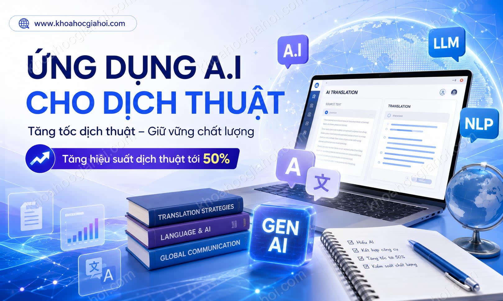 Khóa Học Ứng Dụng A.i Cho Dịch Thuật (Gen AI For Translation)