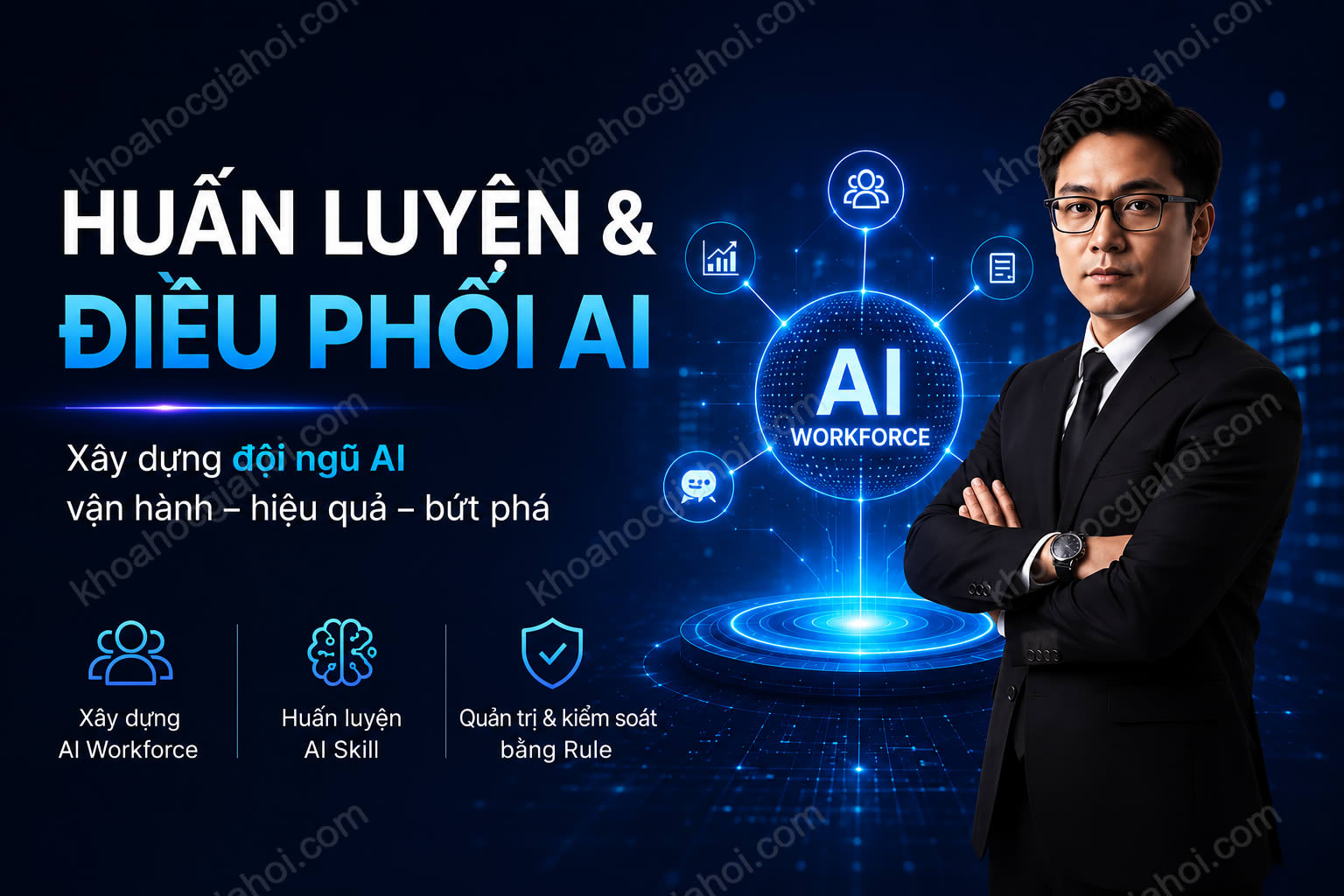 Khóa Học AI Workforce – Huấn Luyện Và Điều Phối AI