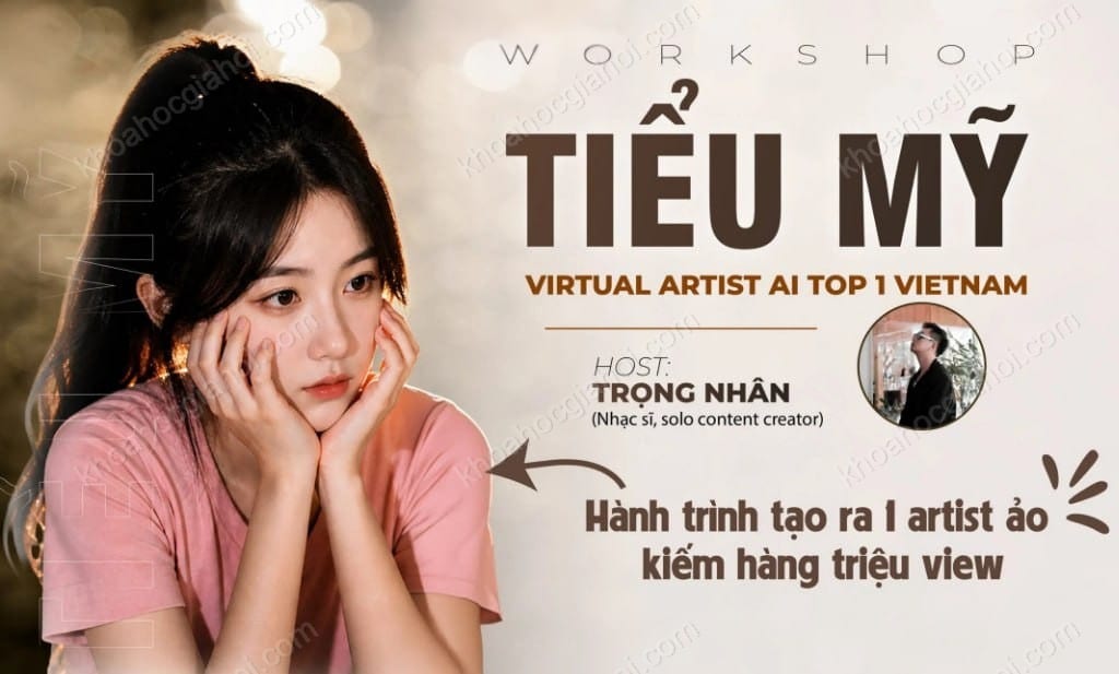 Buổi Workshop Giải Mã Đế Chế Nghệ Sĩ Ảo[ Tiểu Mỹ Project]