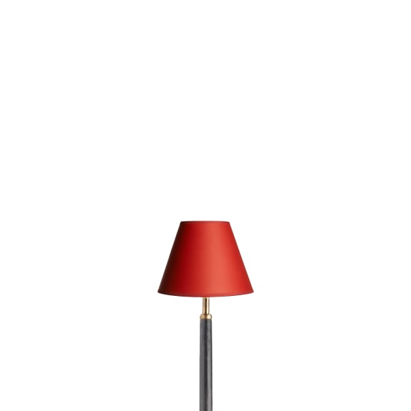 16cm empire lampshade in red card