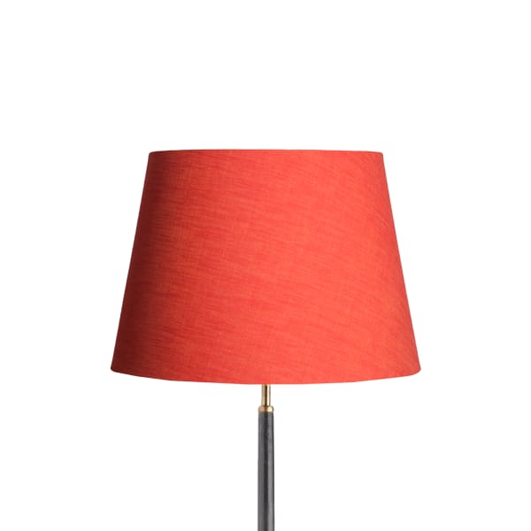 40cm straight empire lampshade in terracotta 