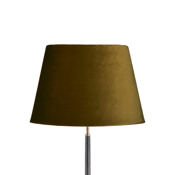 45cm straight empire shade in forest green velvet