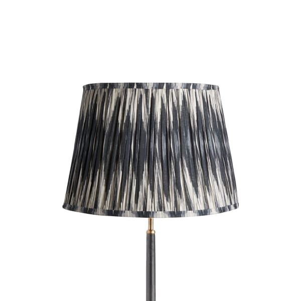 40cm straight empire shade in black and white Ikat by Matthew Williamson