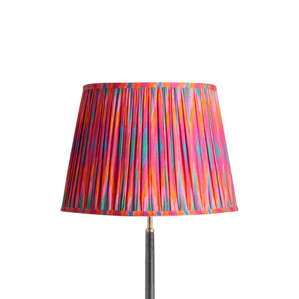 40cm straight empire shade in pink Ikat by Matthew Williamson