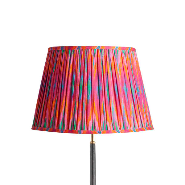 45cm straight empire shade in pink Ikat by Matthew Williamson