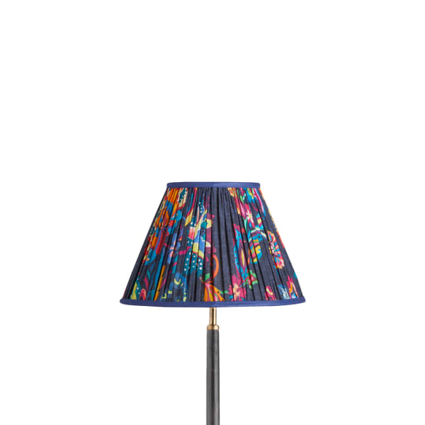 30cm empire shade in blue Paisley by Matthew Williamson