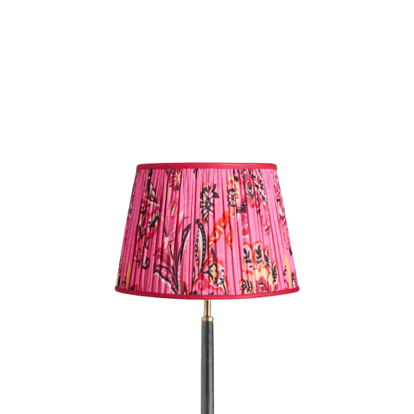 30cm straight empire shade in pink Paisley by Matthew Williamson