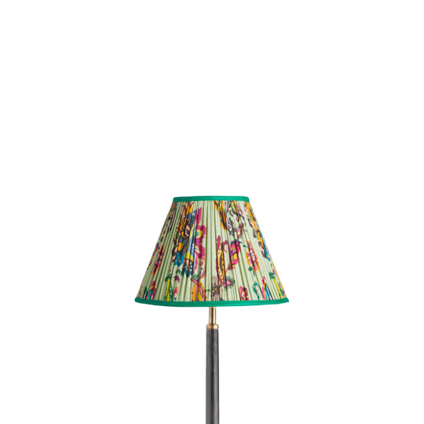 25cm empire shade in green Paisley by Matthew Williamson