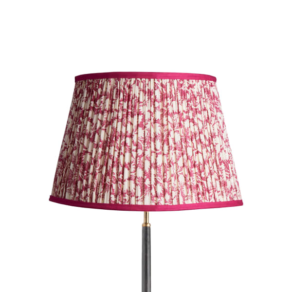 45cm straight empire shade in crimson tulasi