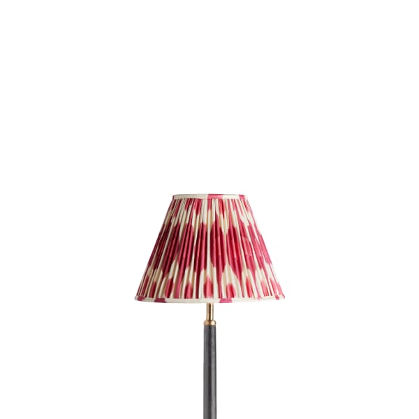 25cm empire shade in berries egg & spoon silk ikat