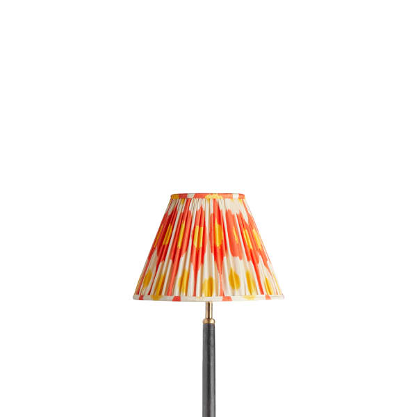 25cm empire shade in st clements egg & spoon silk ikat