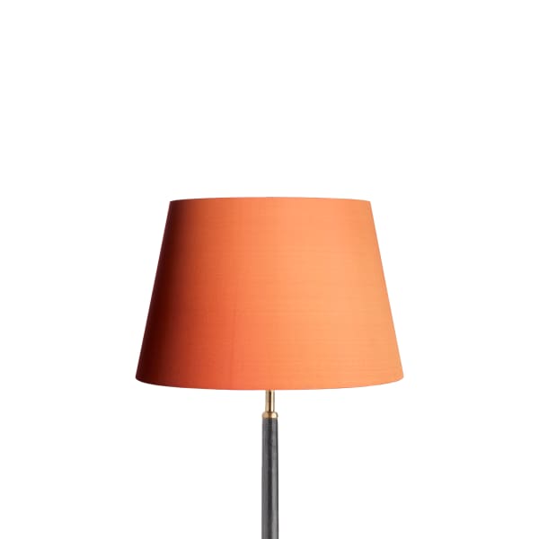 35cm straight empire lampshade in saffron dupion silk