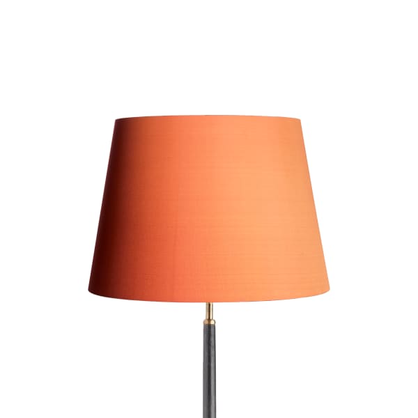 40cm straight empire lampshade in saffron dupion silk