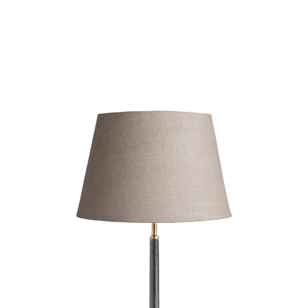 35cm straight empire lampshade in natural linen