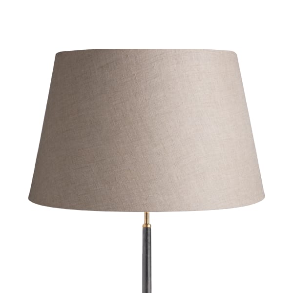 55cm straight empire lampshade in natural linen