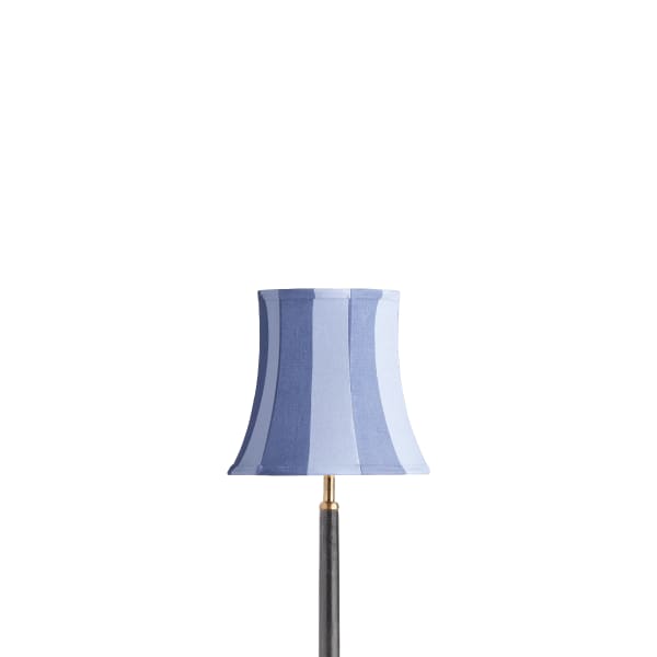 20cm Mad Hatter shade in jazz night Signature Stripe from Sanderson's 'Archive'