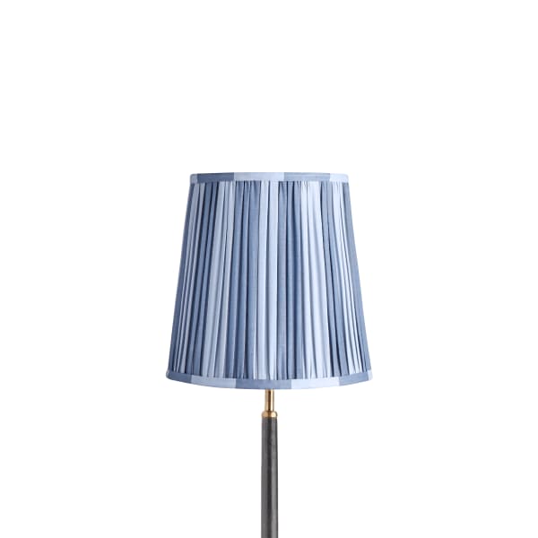 25cm tall tapered shade in jazz night Signature Stripe from Sanderson's 'Archive'