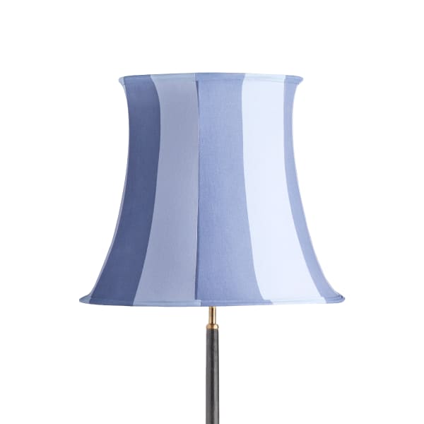 40cm Mad Hatter shade in jazz night Signature Stripe from Sanderson's 'Archive'