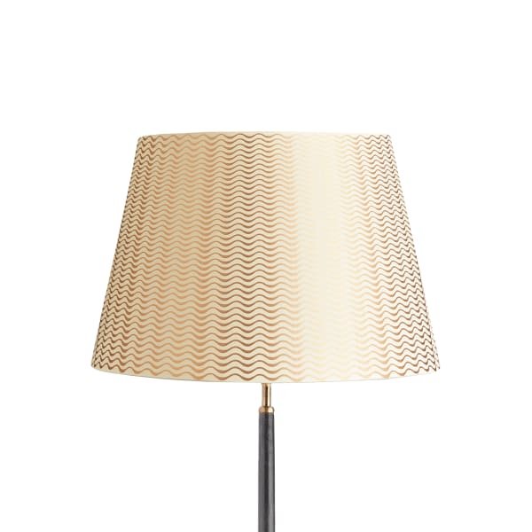 Bartlett table lamp in aged brass