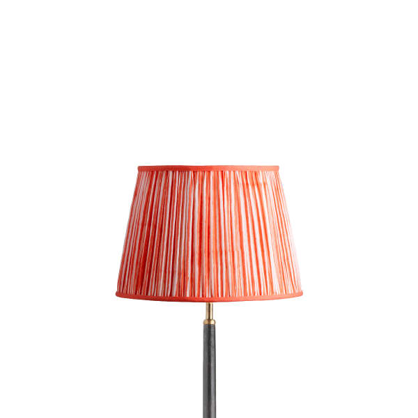 30cm straight empire shade in coral chalk stripes