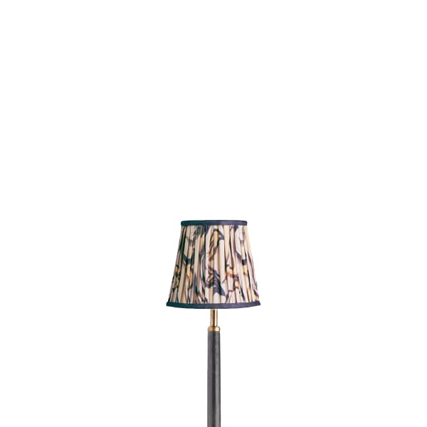 14cm tall tapered shade in natural Disco Zebra by Matthew Williamson