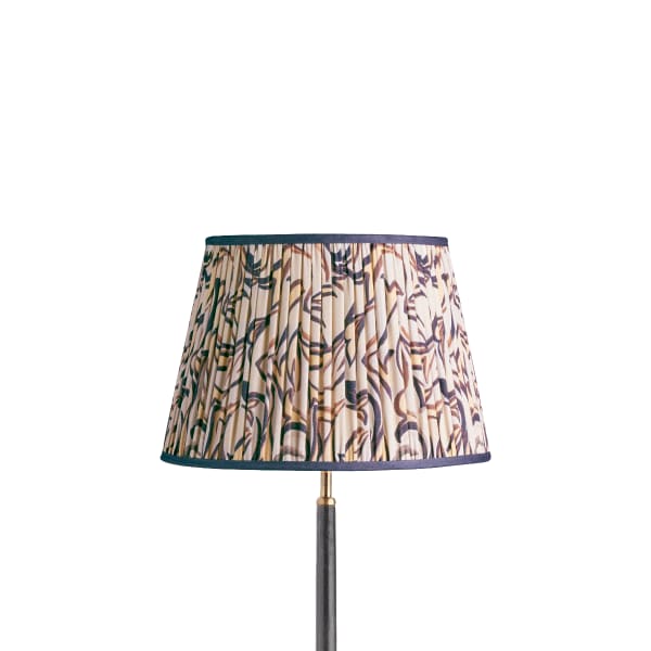 35cm straight empire shade in natural Disco Zebra by Matthew Williamson