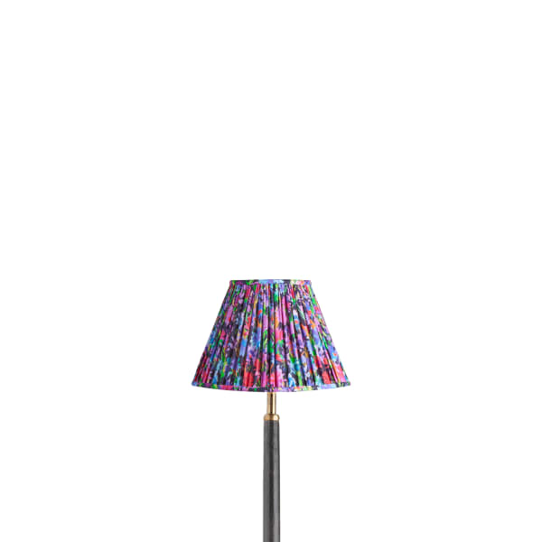 20cm empire shade in black English Meadow by Matthew Williamson