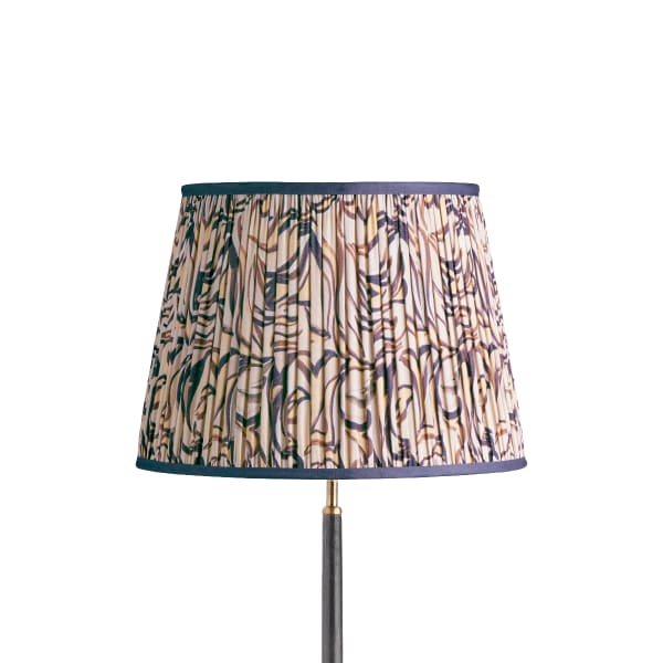 40cm straight empire shade in natural Disco Zebra by Matthew Williamson