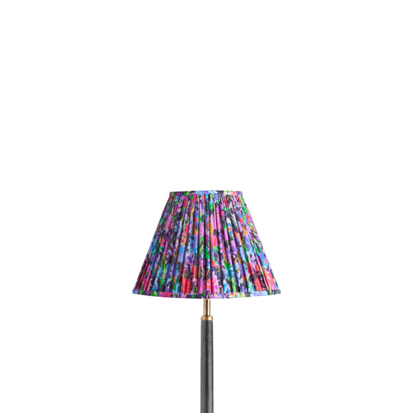 25cm empire shade in black English Meadow by Matthew Williamson