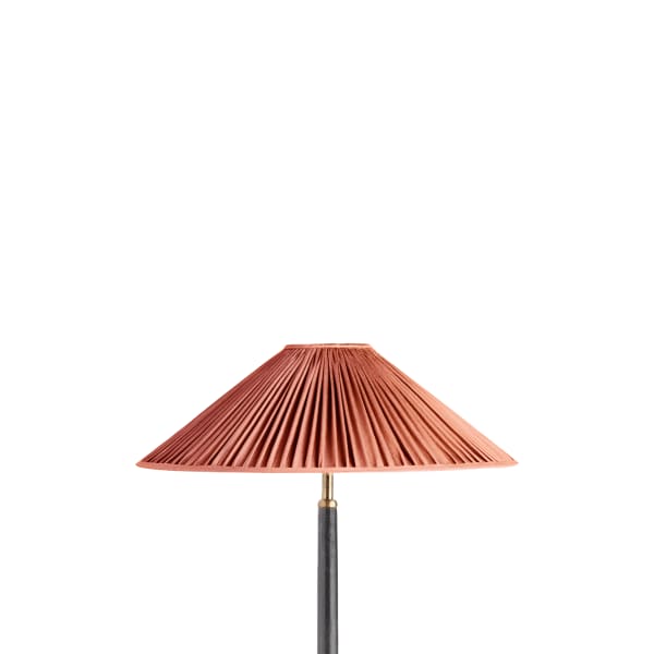 40cm extreme empire shade in Coral silk