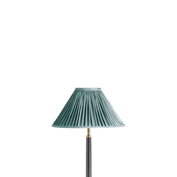 25cm extreme empire shade in Blue silk