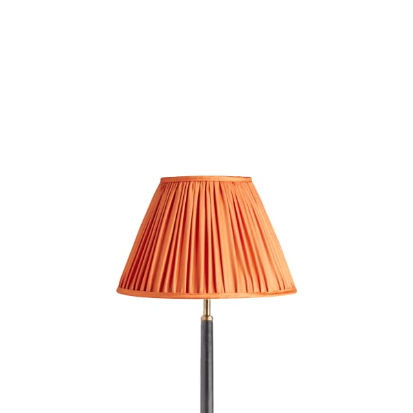 30cm empire shade in Persimmon silk