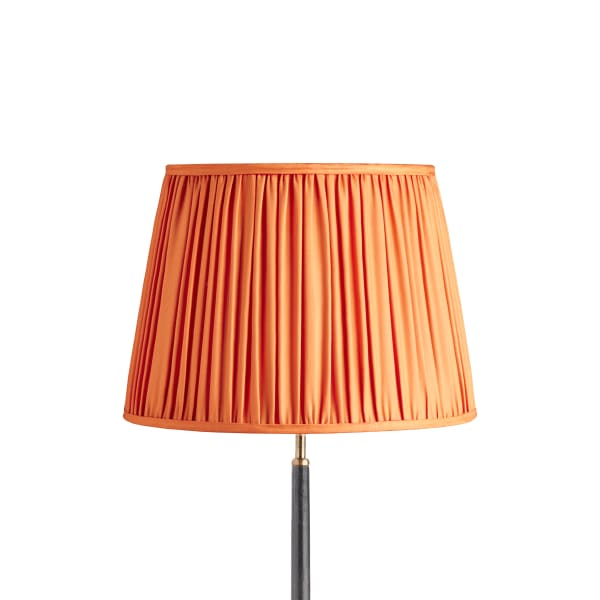 40cm straight empire shade in Persimmon silk