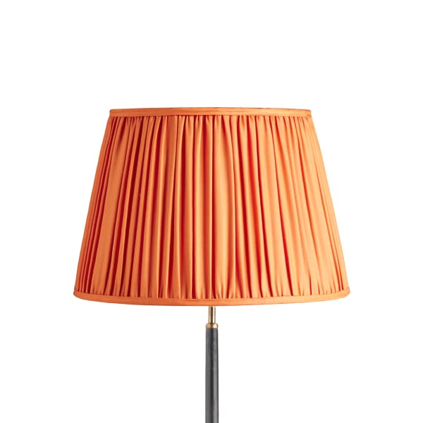 45cm straight empire shade in Persimmon silk