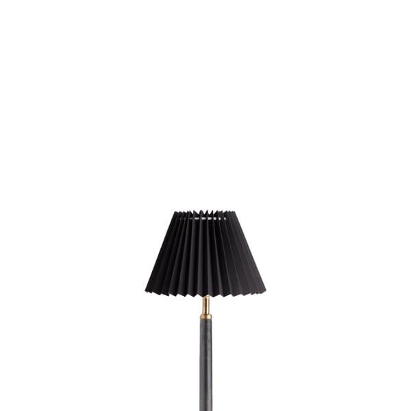 20cm empire folded shade in black