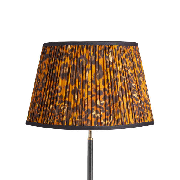 50cm straight empire shade with carrier in classic Leopard Love by Matthew Williamson