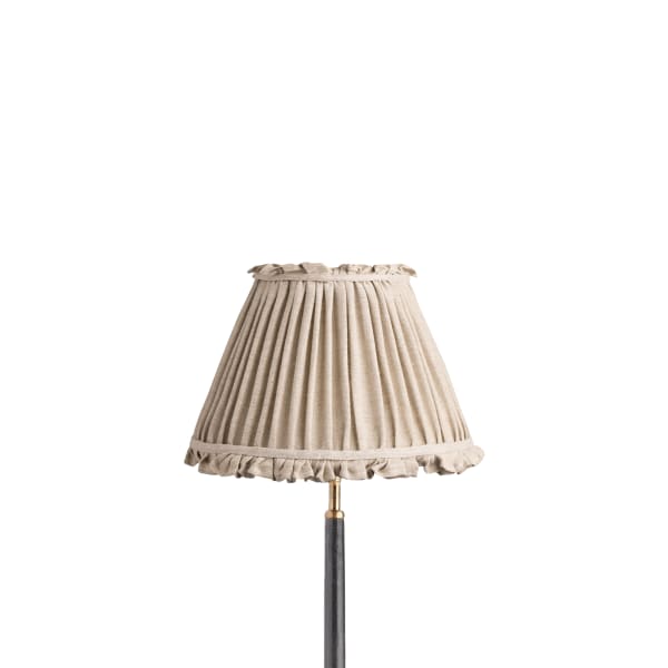 30cm empire bloomer shade in natural linen